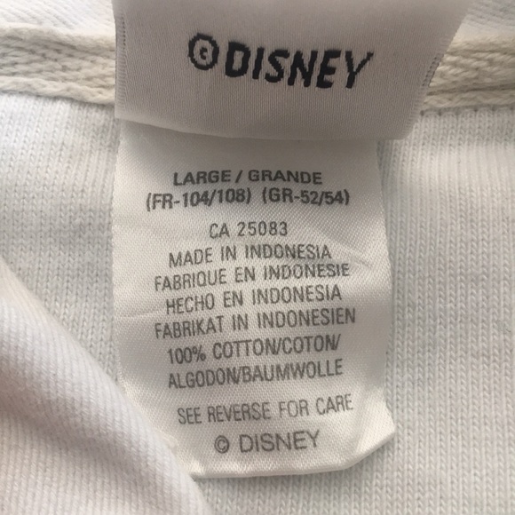 Vintage Disney Tigger Long Sleeve Polo Shirt Large - Picture 5 of 7